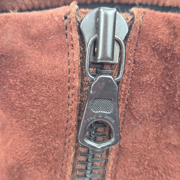 Rag & Bone Brown Suede Ankle Boots With Pointed Toe & Stiletto Heel Size 36 - Picture 10 of 15